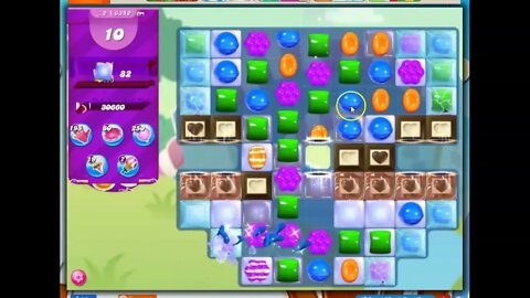 Candy Crush Level 6352 Talkthrough, 18 Moves 0 Boosters
