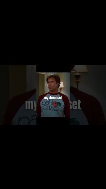 🤣 My Drum 🥁 Set John C. Reilly Will Ferrell - Step Brothers