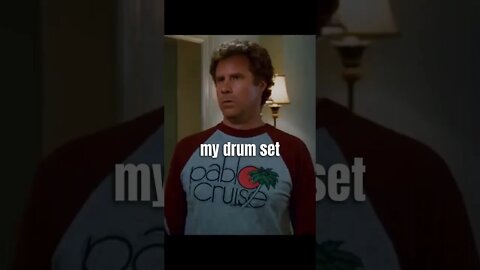 🤣 My Drum 🥁 Set John C. Reilly Will Ferrell - Step Brothers