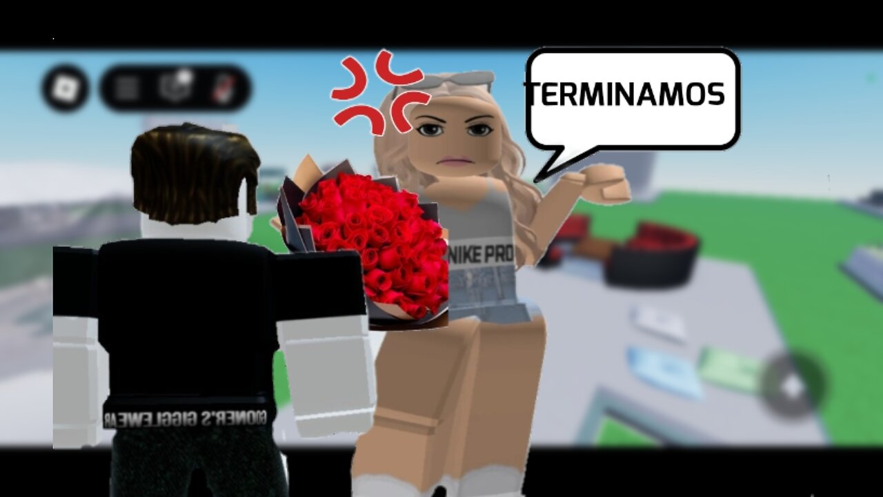 MI NOVIA DE ROBLOX ME DEJO 😭☹️