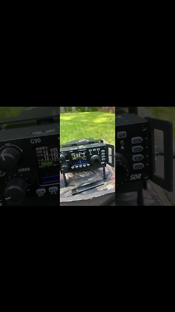 AD0WN POTA pool brush antenna.QRP SC to IL