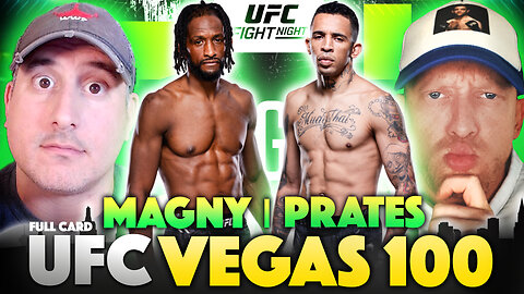 UFC Vegas 100: Magny vs. Prates FULL CARD Predictions, Bets & DraftKings