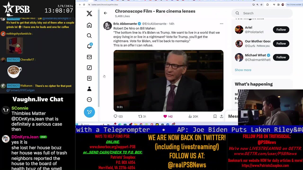 2024-03-09 13:00 EST - PSB Movie Time: