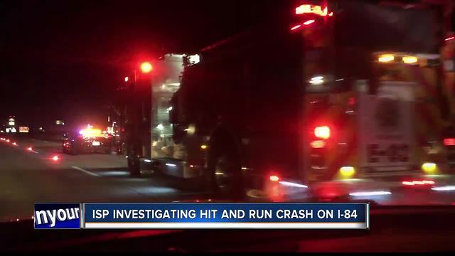 Hit-and-run crash on I-84