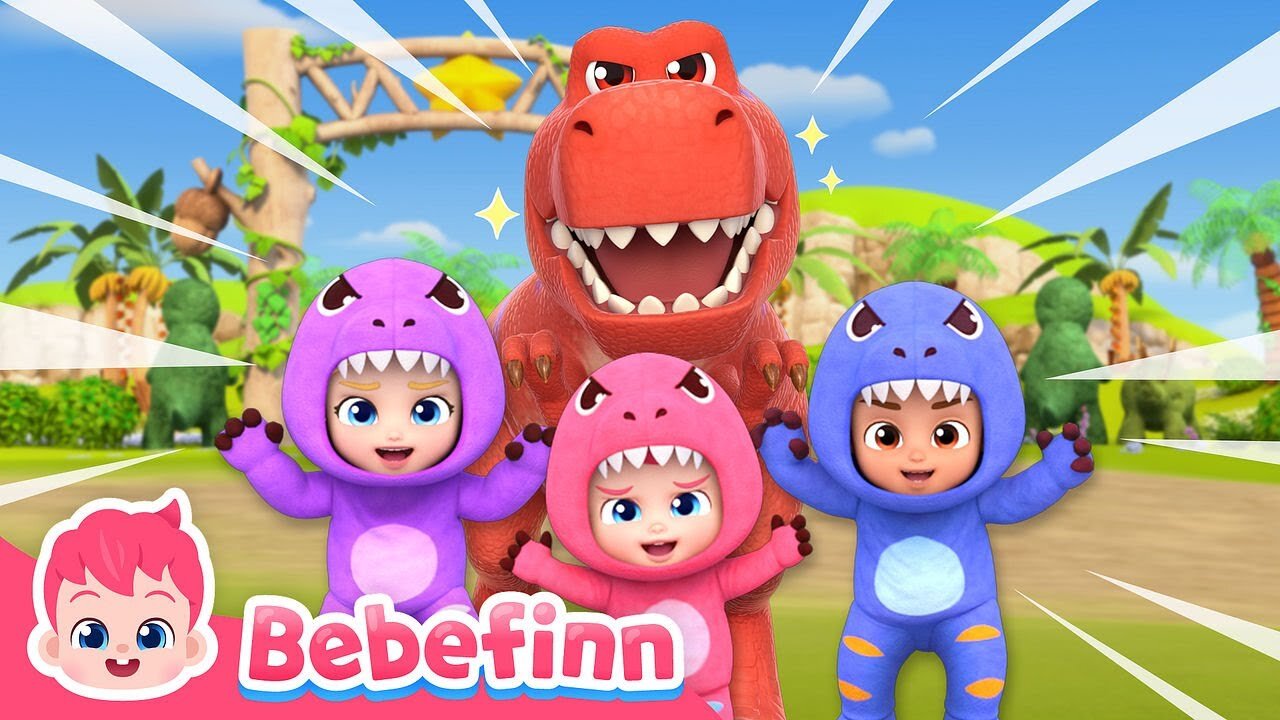 ㅣT-RexㅣBebefinn Nursery Rhymes and Kids Songs