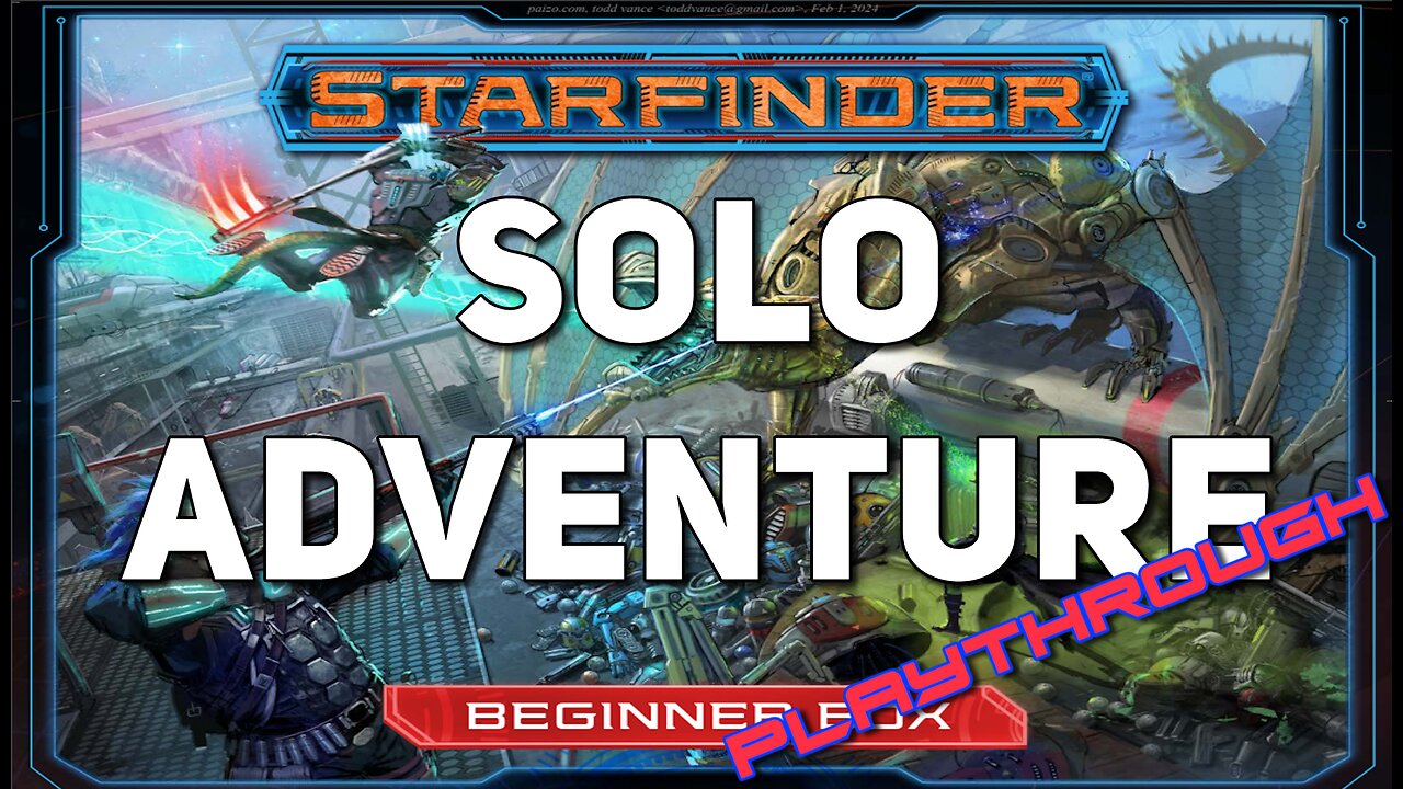 Starfinder Solo: A Beginner's Journey Through the Cosmos