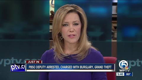 PBSO deputy arrested