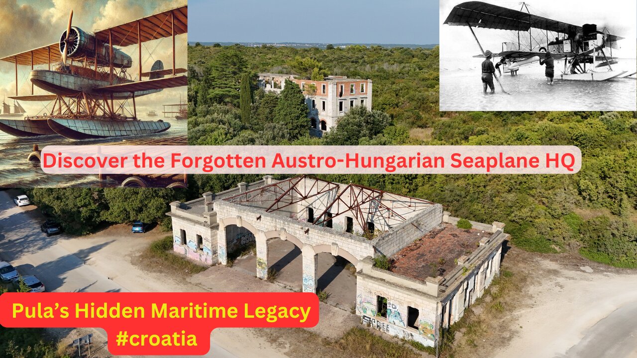 Discover the Forgotten Austro-Hungarian Seaplane HQ - Hidden Maritime Legacy #croatia