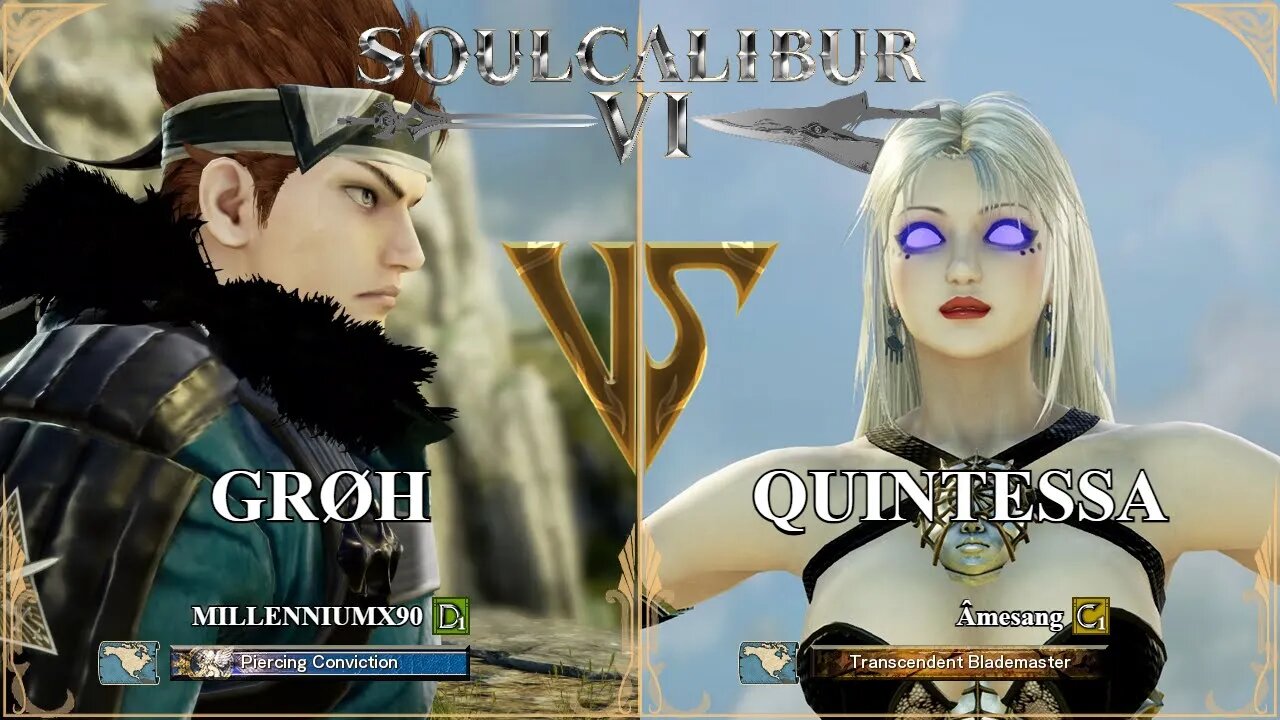 SoulCalibur VI — MILLENNIUMX90 (Grøh) VS Amesang (Quintessa) | Xbox Series X Ranked