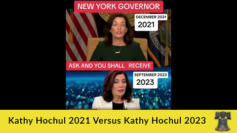 Kathy Hochul 2021 Versus Kathy Hochul 2023