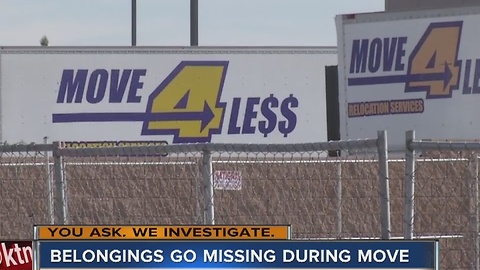 Man says movers stole family belongings