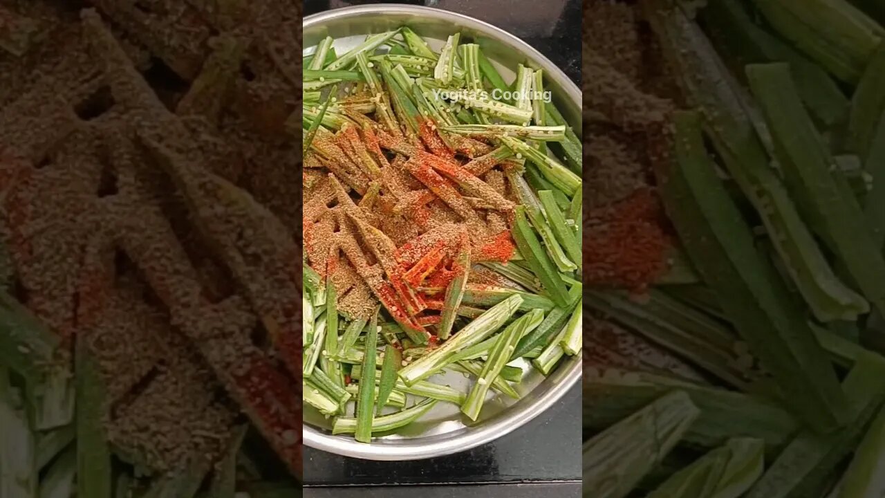 Bhindi ki Recipe #shorts #short #shortvideo #shortsfeed #shortvideos #trending #viral