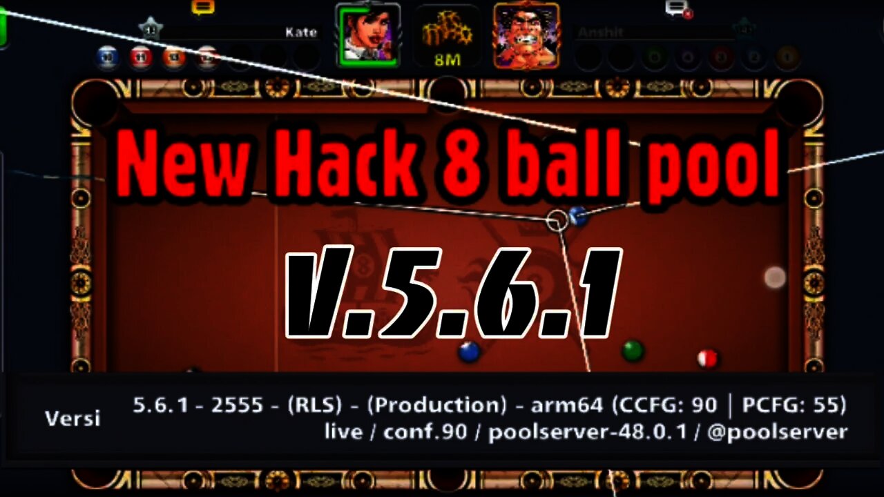 Cheats 8 Ball pool Terbaru v5.6.1 | Hack 8 ball pool new