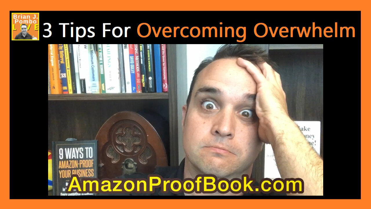 3 Tips For Overcoming Overwhelm 😵