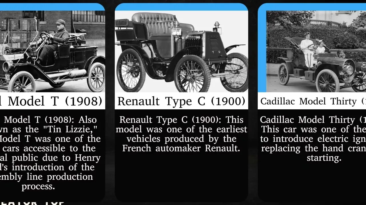 THE 10 OLDEST CARS IN HISTORY