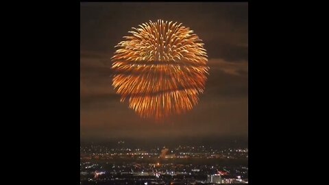 World biggest firework in japan