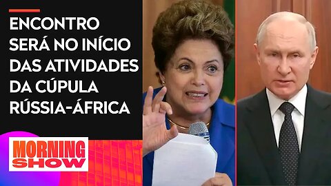 Dilma deve se reunir com Putin em São Petersburgo nesta quarta (26)