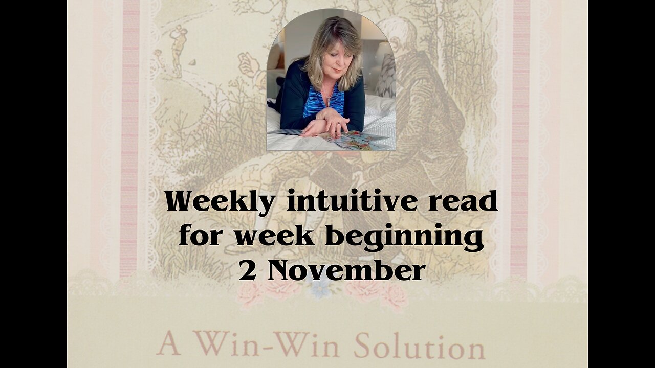 Intuitive general read for week beginning 2 November