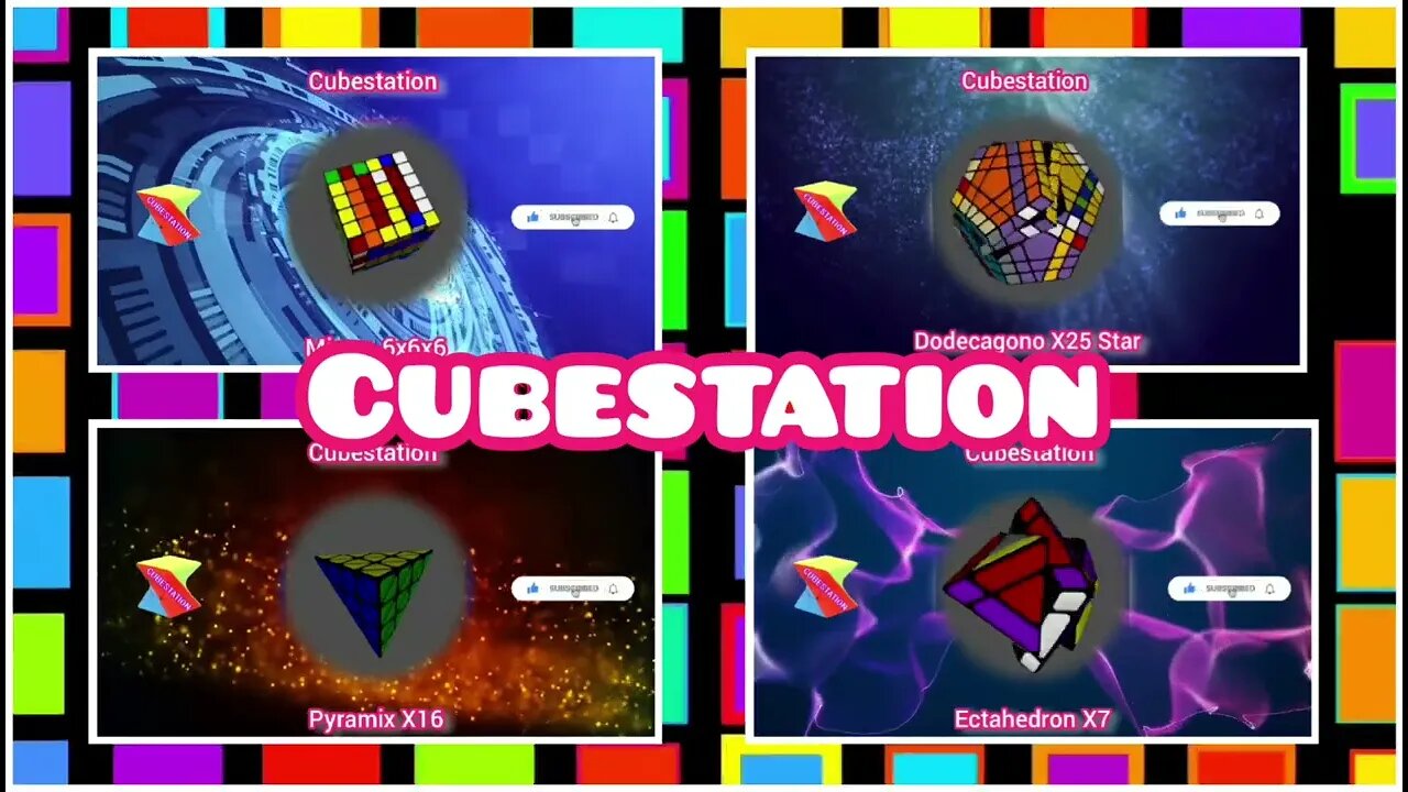 Trailler Cubestation Channel #cube#rubik's Cube #nerd #geek #Bepuzzled #Cube4you