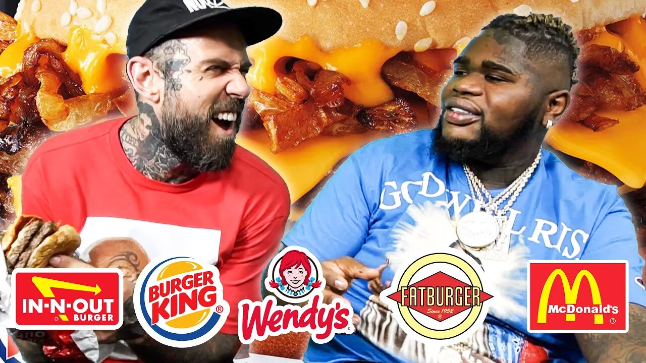 Adam22 and Fatboy Rank Fast Food Burgers