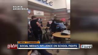 Social media's influence on school fights