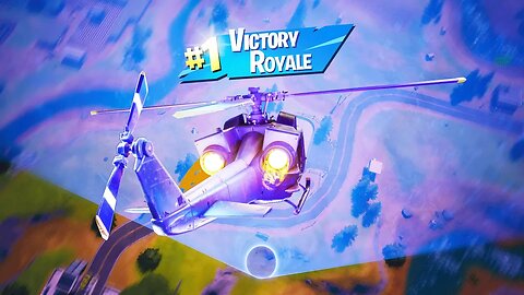 I flew a Helicopter in Fortnite.. this HAPPENED!