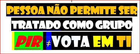 PESSOAS NÃO PODEM AGIR COMO BARATAS VERTICALIZA-TE politics-political