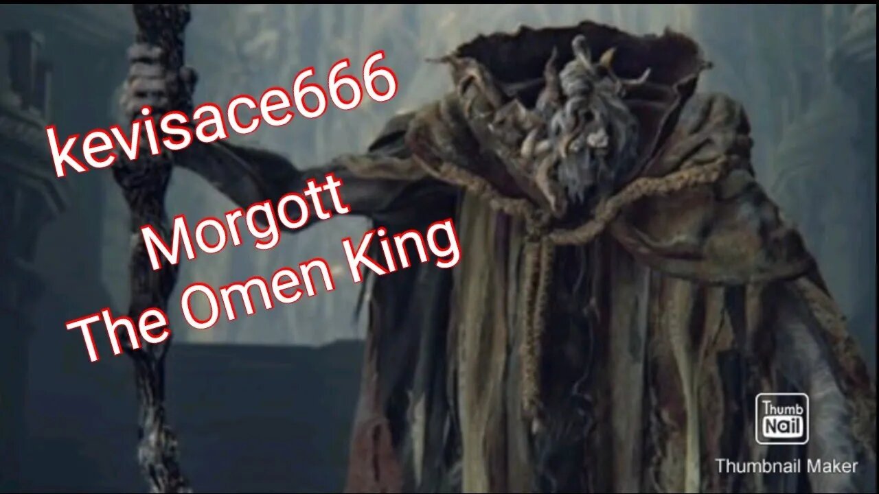 Elden Ring. Morgott The Omen King