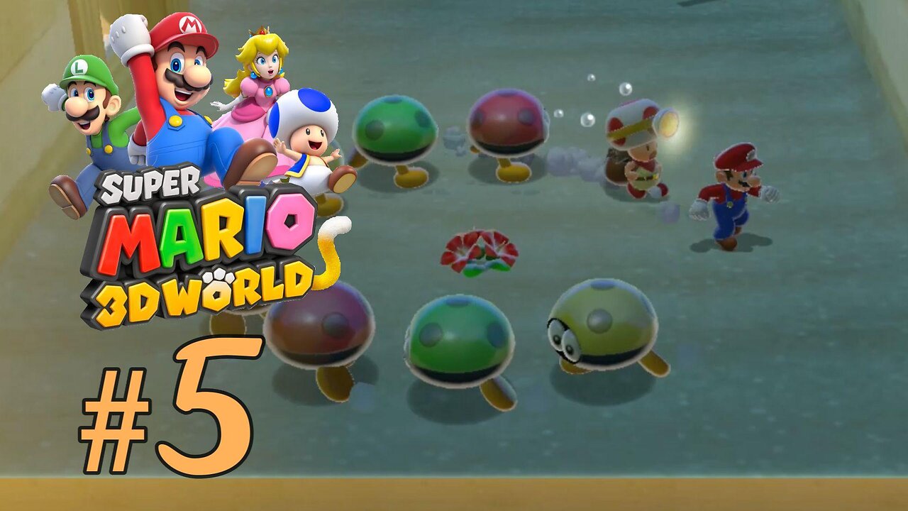 Super Mario 3D World - World 5 Playthrough