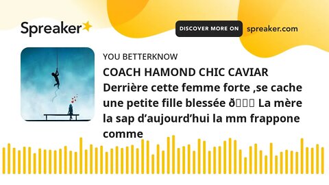 COACH HAMOND CHIC CAVIAR Derrière cette femme forte ,se cache une petite fille blessée 😞 La mère la