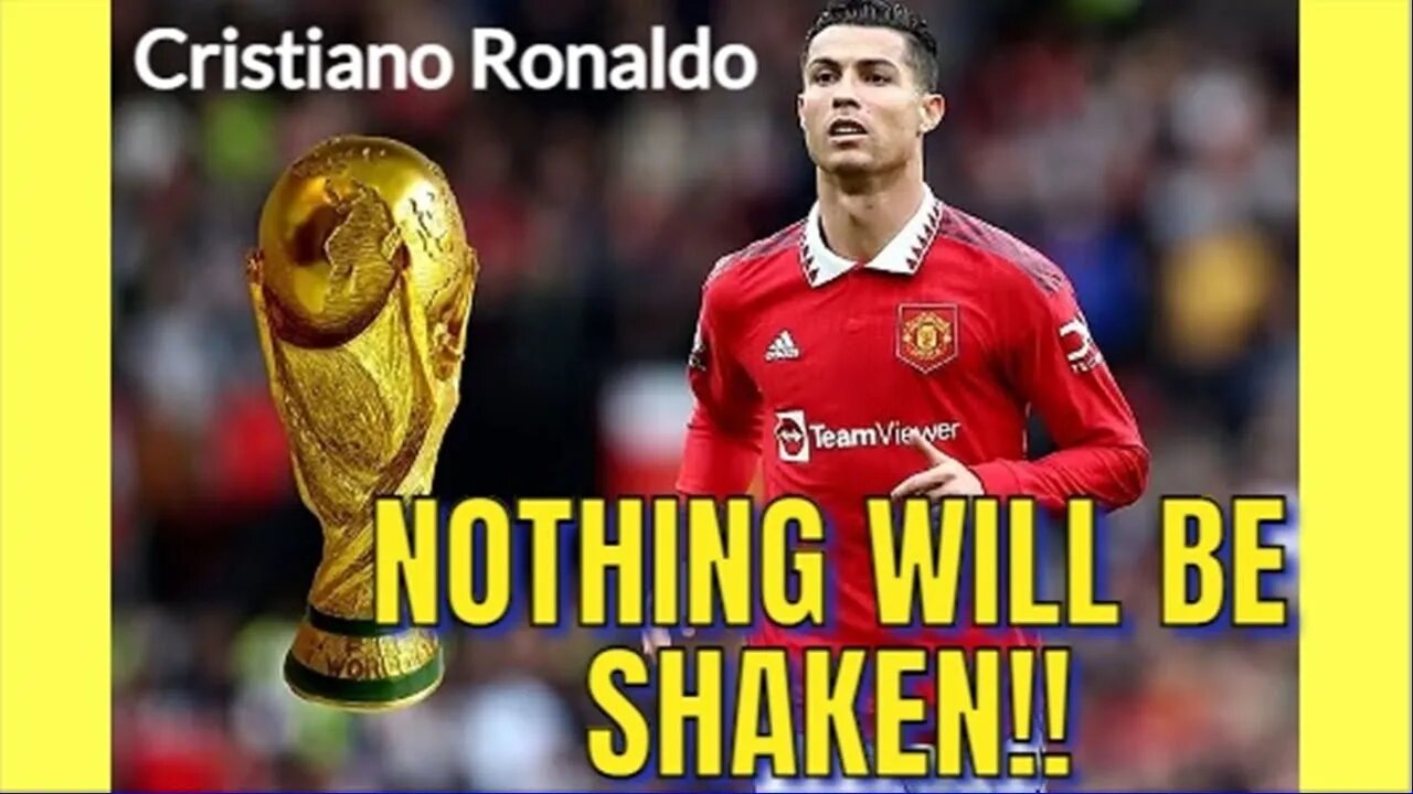 AGAIN!? Cristiano Ronaldo talks about controversies at Manchester and the situation at the World Cup