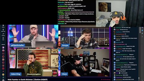 Zherka X Nick Fuentes X Gavin Mcinnes｜Zionism Debate｜Monkey Stream #16 - 1-14-2024 (Pt.1)