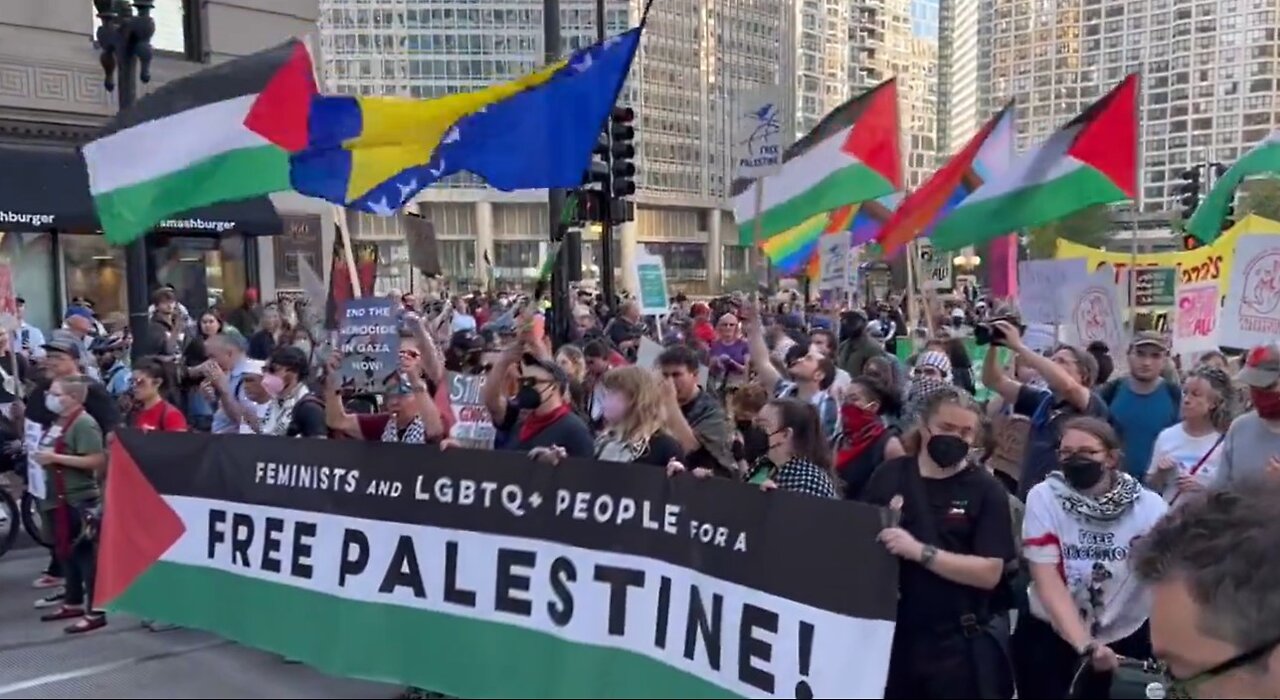 "Mostly Peaceful" DNC Convention Kicks Off in Chicago With MASSIVE Protests