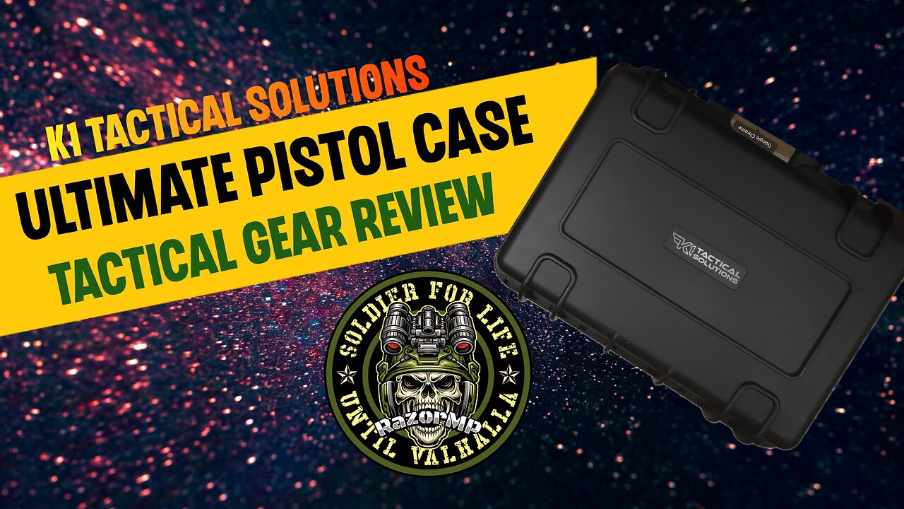 *K1 Tactical Solutions THE Ultimate Pistol Case**