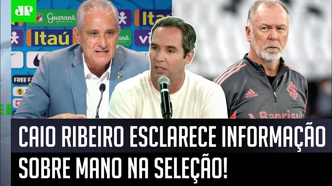 EXCLUSIVO! "Eu ERREI em..." Caio Ribeiro ESCLARECE informação sobre Mano Menezes na Seleção!