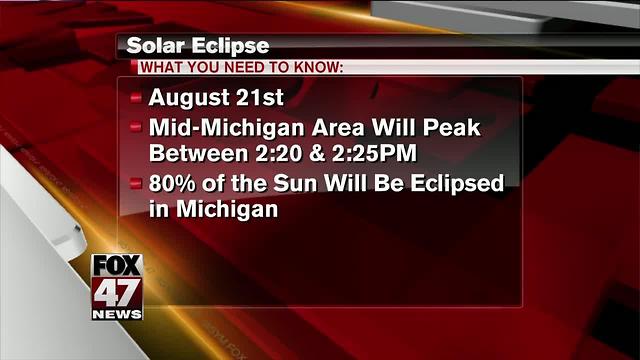 What to expect in Mid-Michigan during total solar eclipse