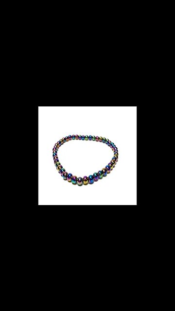 RAINBOW HEMATITE POWER MINI BRACELET