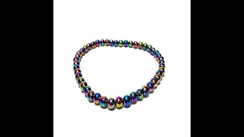 RAINBOW HEMATITE POWER MINI BRACELET