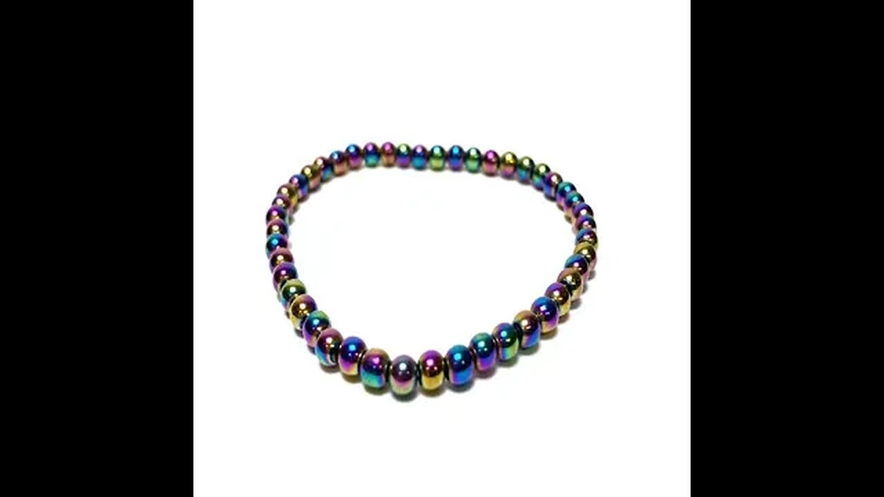 RAINBOW HEMATITE POWER MINI BRACELET