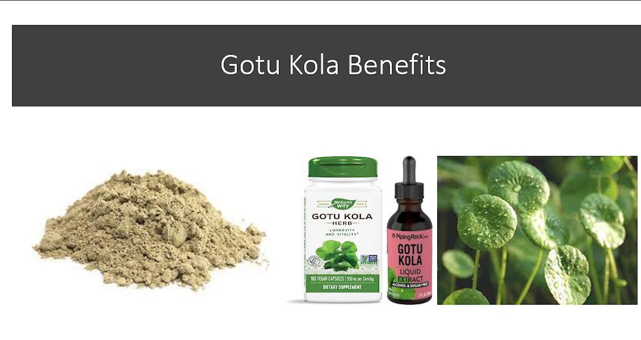 Gotu kola Benefits