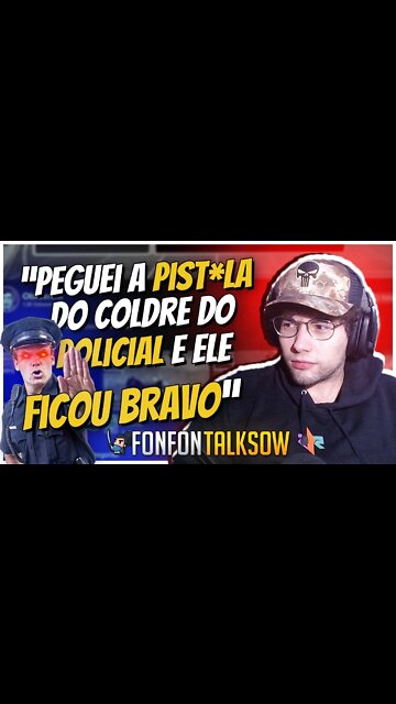 Peguei a pist*ola do coldre do policial e ele ficou... #shorts