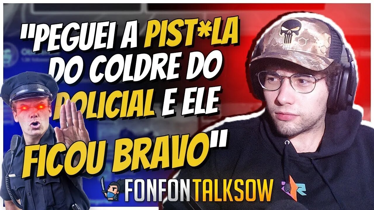 Peguei a pist*ola do coldre do policial e ele ficou... #shorts