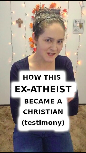 How this Ex-Atheist Became a Christian (testimony) | Apologetics Video Shorts