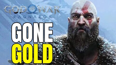 God Of War Ragnarok Has GONE GOLD - No Delay Coming