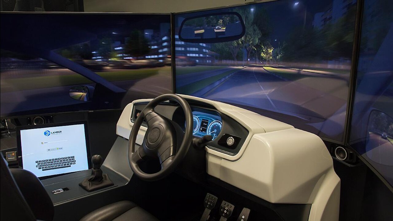 That car simulator that even thrills.