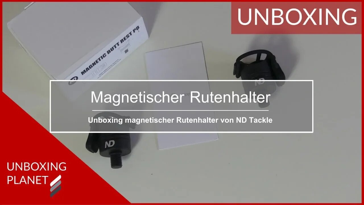 Magnetischer Rutenhalter von New Direction Tackle - Unboxing Planet