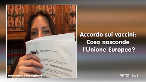 Accordo sui vaccini: Cosa nasconde l'Unione Europea?