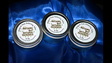 Nothing But Natural Remedies Pain Relieving Salve on EBAY