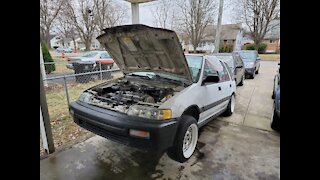 New Project!! 1990 FWD Honda Civic Wagon