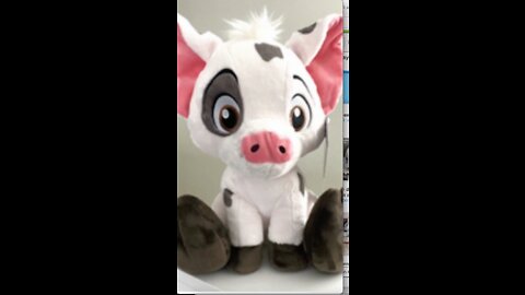 Disney Parks Pua the Pig from Moana Big Feet Plush Doll #shorts